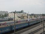 станция Купянск-Узловой: Здания вокзалов, общий вид станции