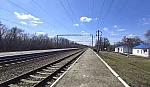 станция Гроза: Вид с первой платформы в сторону Граково