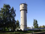 станция Лачупе: Водонапорная башня в чётной горловине