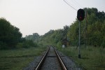станция Рябушки: Вид в сторону Боромли