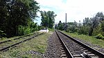 станция Терешковка: Вид в чётном направлении из нечётной горловины