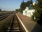 станция Венеславовка: Общий вид на Лохвицу