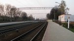 станция Минск-Южный: Вид с первой платформы в сторону ст. Минск-Пассажирский