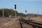 станция Осиповичи I: Маршрутный светофор ЧМГ со стороны Слуцка