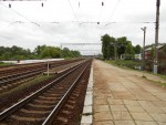 станция Талька: Вид платформ в сторону Осипович