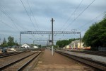 станция Руденск: Платформа, вид в направлении Минска