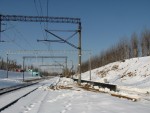 Вид платформы минского направления в сторону Минска-Южного