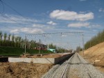 Вид 3-го пути в сторону Минска-Южного