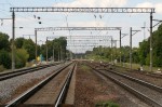станция Талька: Вид в сторону Минска