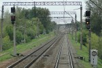 станция Минск-Южный: Входные светофоры НД и Н со стороны Колядичей