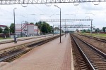станция Пуховичи: Платформы, вид в сторону Осиповичей