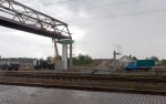 станция Пуховичи: Реконструкция пешеходного моста
