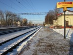 станция Минск-Южный: Вид в сторону Минска-Пассажирского