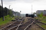 станция Улыбышево: Вид из нечётной горловины
