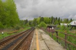 о.п. 18 км: Вид с платформы в сторону Владимира