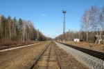 станция Окатово: Вид в сторону Владимира