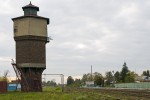 Пути станции и водонапорная башня