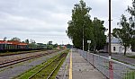 станция Гусь-Хрустальный: Вид с платформы в сторону Владимира