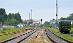 станция Гусь-Хрустальный: Вид на чётную горловину (в сторону Тумской)