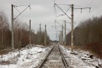 о.п. Пересадочная: Начало бывшего подъездного пути на базу дезактивации железнодорожной техники