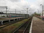 станция Славутич: Вид станции, отправляющийся рейс на Семиходы