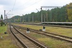 станция Славутич: Выходные светофоры Ч9, Ч7 в сторону Чернигова