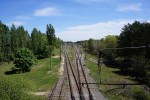 станция Славутич: Вид в сторону Чернигова
