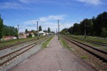 станция Славутич: Вид в сторону Чернигова