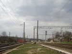 станция Науйойи-Вильня: Вид на станцию с востока