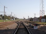 станция Науйойи-Вильня: Вид путей направления на Кяну