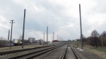 станция Науйойи-Вильня: Вид на станцию из горловины Минского направления