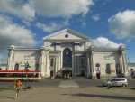 станция Вильнюс: Вокзал со стороны города