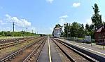 станция Вернадовка: Вид с платформы в сторону Пензы