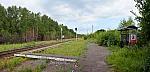 станция Дашково: Вид в сторону Моршанска со старой платформы