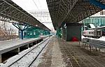 станция Самара: Вид с пригородных платформ в сторону Сызрани