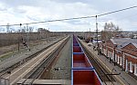 станция Аксаково: Вид в сторону Самары