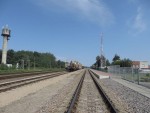 станция Вальчюнай: Вид в сторону Киртимай