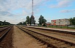 станция Вальчюнай: Общий вид станции в сторону Вайдотай/Киртимай/Кивишкес