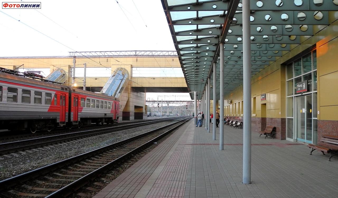Вид с первой платформы в сторону Кропачёво