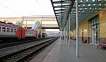 станция Уфа: Вид с первой платформы в сторону Кропачёво
