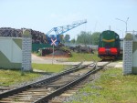 станция Орша-Северная: Подъездной путь к базе вторчермета