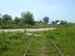 станция Орша-Северная: Подъездной путь к заброшеному заводу