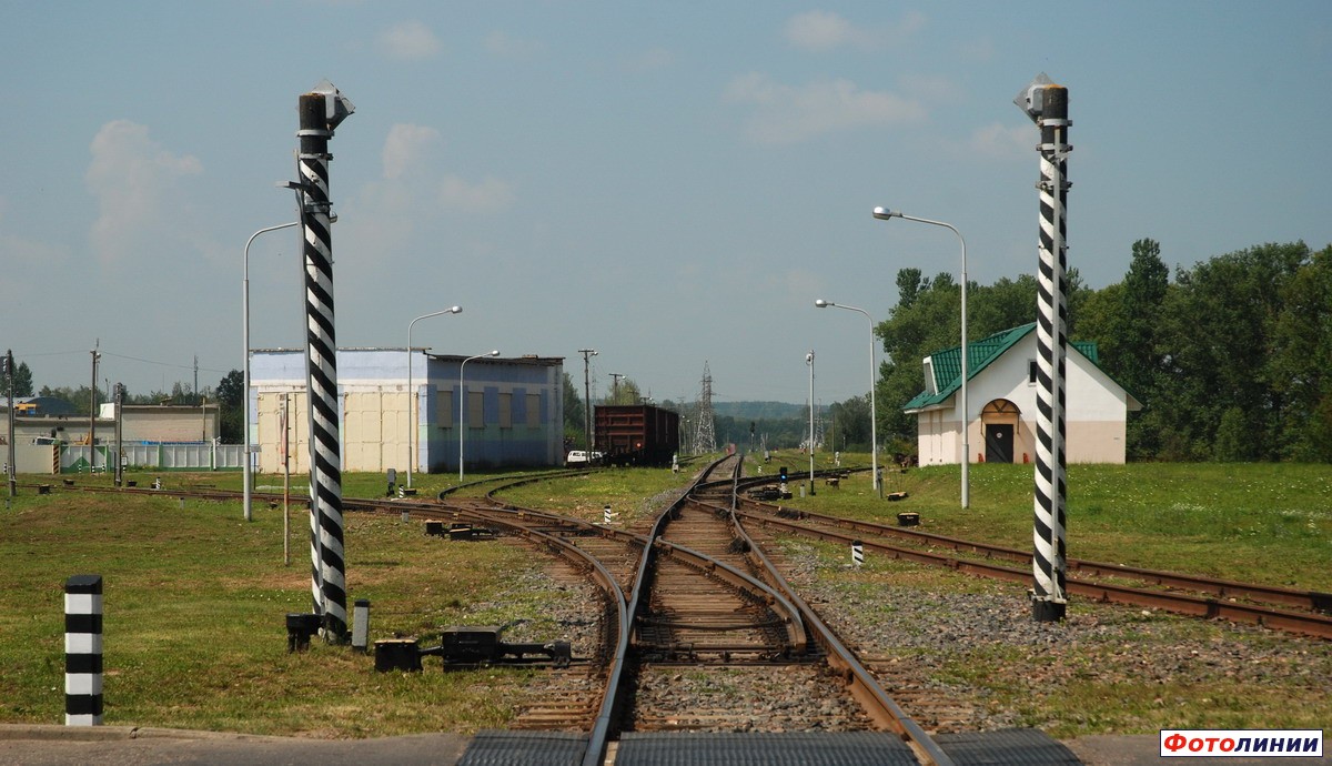 Вид станции в сторону Орши-Восточной