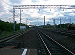 станция Сызрань-Город: Вид в сторону Сызрани-1 и Сызрани-Южной