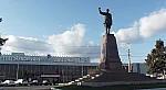 станция Саратов I-Пассажирский: Памятник Дзержинскому у вокзала