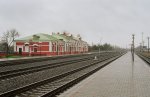станция Березина: Пассажирское здание, пути и платформы