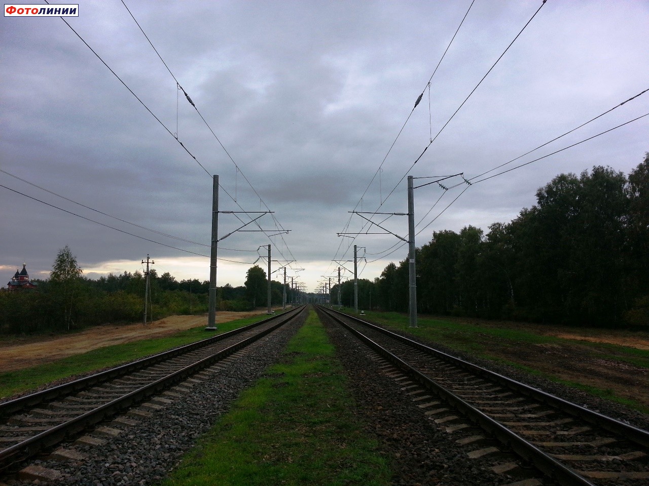 Вид в сторону Бобруйска