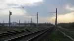 станция Жлобин-Сортировочный: Вид в сторону ст. Жлобин-Западный