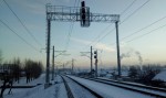 станция Березина: Входные светофоры ЧБ и Ч с Бобруйска