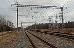 станция Мирадино: Вид из нечетной горловины в сторону Бобруйска